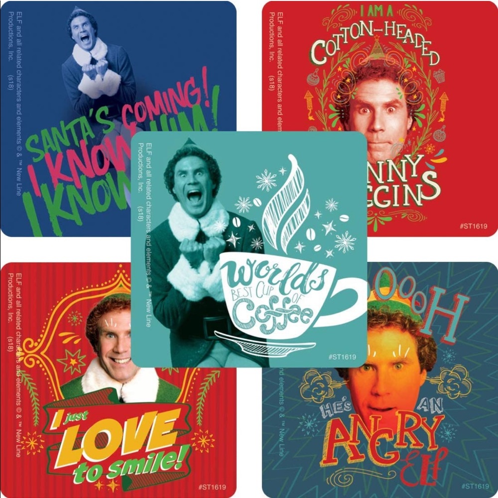 🎄Buddy the Elf Stickers